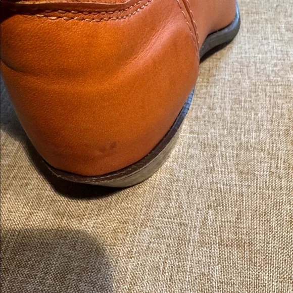 Capezio Women’s Leather Western Ankle Boots Size 8 B Cognac Tan Pointed Toe - Picture 6 of 11